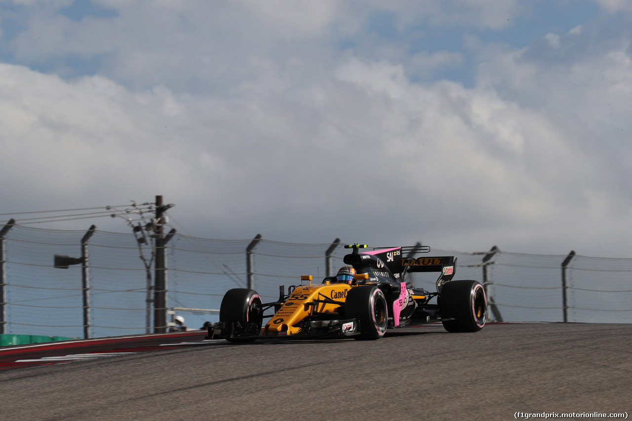 GP STATI UNITI, 21.10.2017 - Qualifiche, Carlos Sainz Jr (ESP) Renault Sport F1 Team RS17