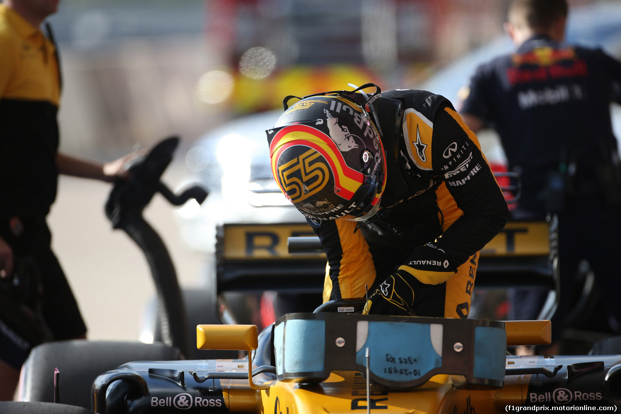 GP STATI UNITI, 21.10.2017 - Qualifiche, Carlos Sainz Jr (ESP) Renault Sport F1 Team RS17