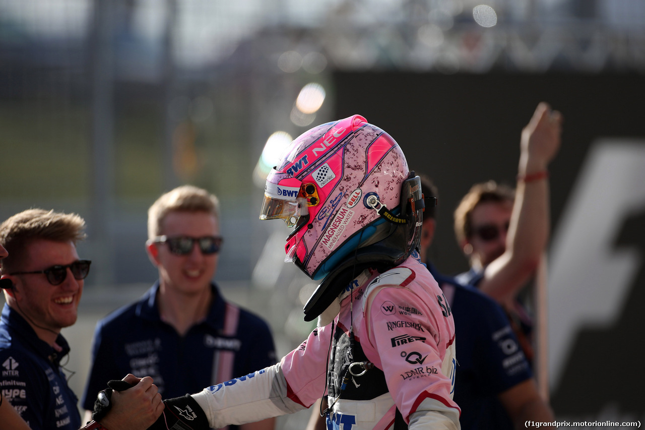 GP STATI UNITI, 21.10.2017 - Qualifiche, Esteban Ocon (FRA) Sahara Force India F1 VJM10