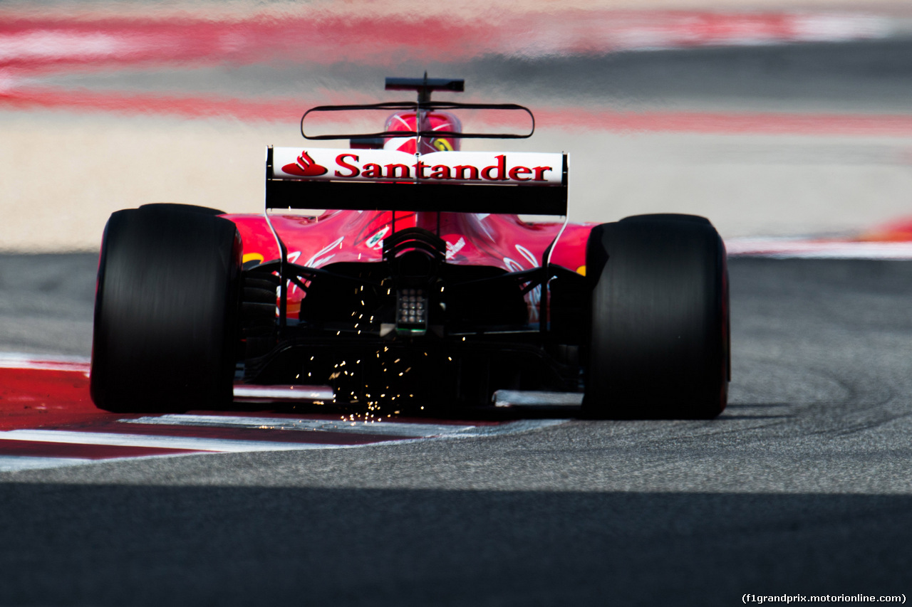 GP STATI UNITI, 21.10.2017 - Qualifiche, Sebastian Vettel (GER) Ferrari SF70H