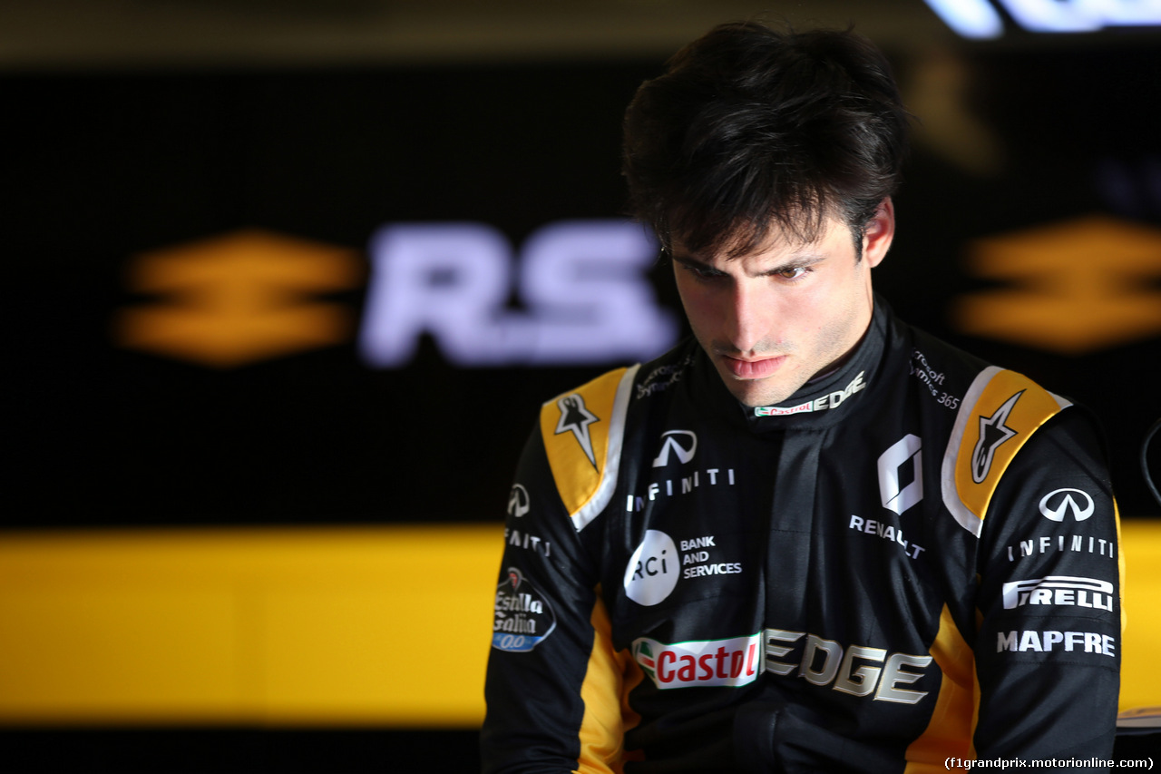 GP STATI UNITI, 19.10.2017 - Carlos Sainz Jr (ESP) Renault Sport F1 Team RS17