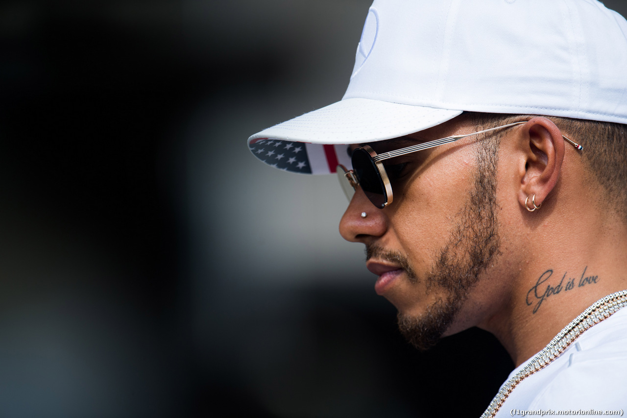 GP STATI UNITI, 19.10.2017 - Lewis Hamilton (GBR) Mercedes AMG F1 W08