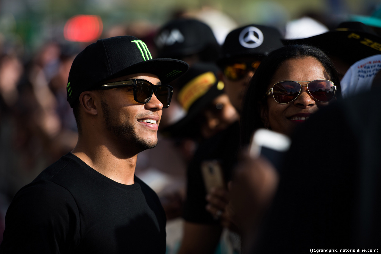 GP STATI UNITI, 19.10.2017 - Nicolas Hamilton (GBR), brother of Lewis Hamilton (GBR)