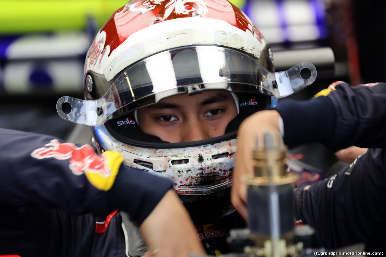 GP STATI UNITI, 20.10.2017 - Prove Libere 1, Sean Gelael (INA) Test driver, Scuderia Toro Rosso STR12