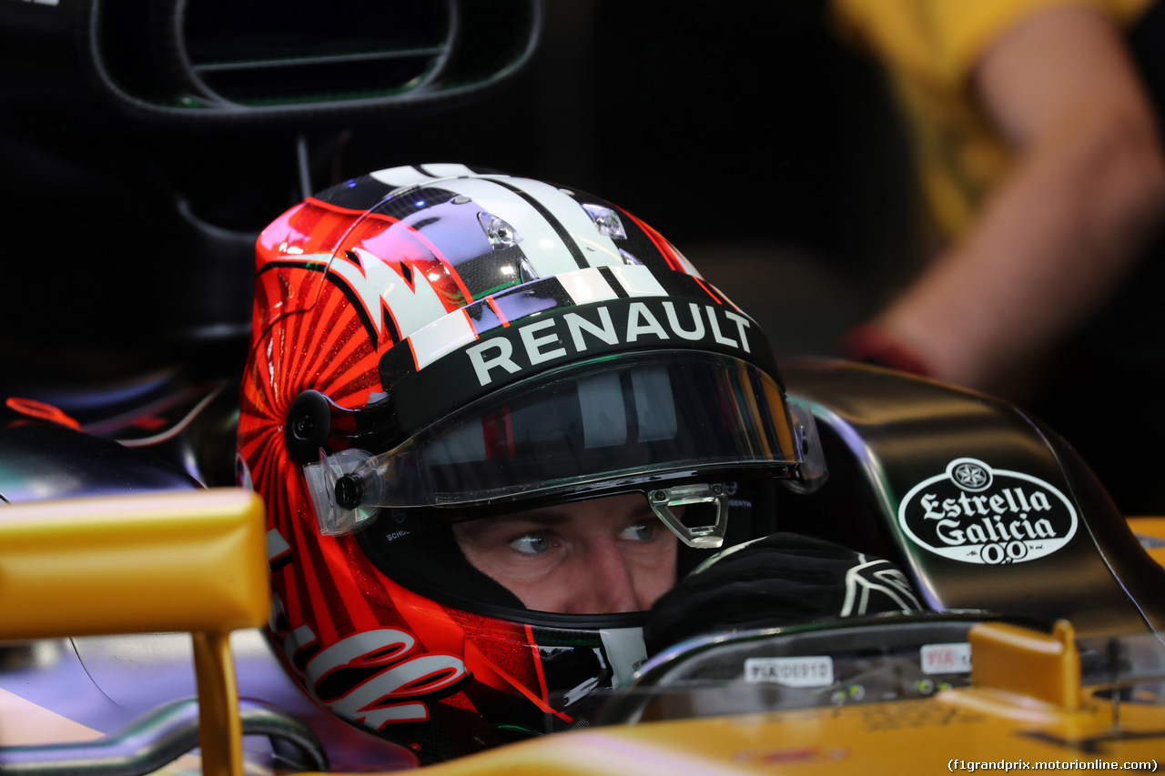 GP STATI UNITI, 20.10.2017 - Prove Libere 1, Nico Hulkenberg (GER) Renault Sport F1 Team RS17