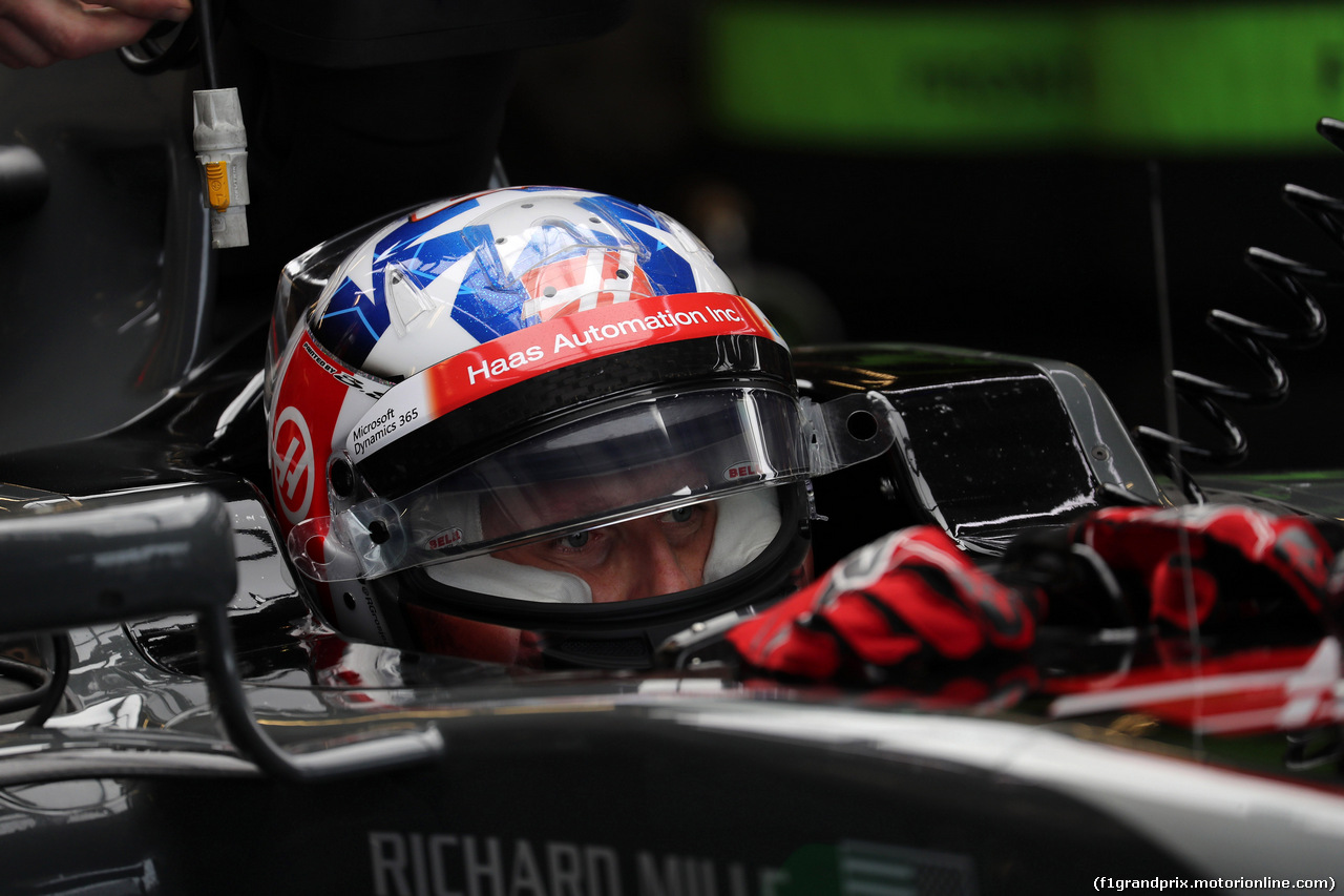 GP STATI UNITI, 20.10.2017 - Prove Libere 1, Romain Grosjean (FRA) Haas F1 Team VF-17