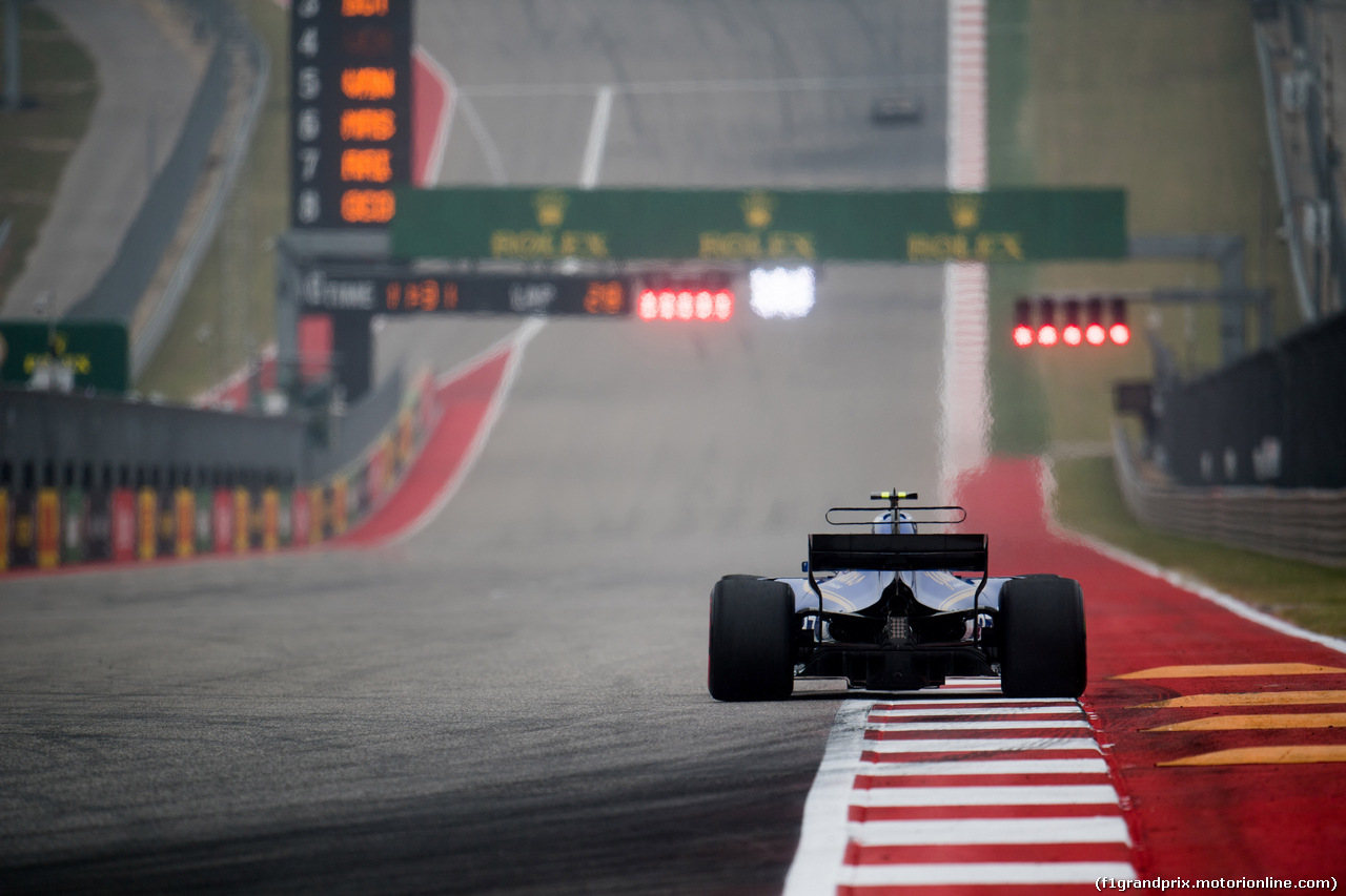 GP STATI UNITI, 20.10.2017 - Prove Libere 1, Charles Leclerc (MON) Test driver, Sauber C36