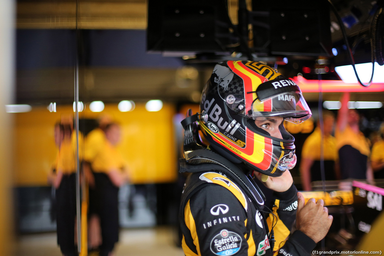 GP STATI UNITI, 20.10.2017 - Prove Libere 1, Carlos Sainz Jr (ESP) Renault Sport F1 Team RS17