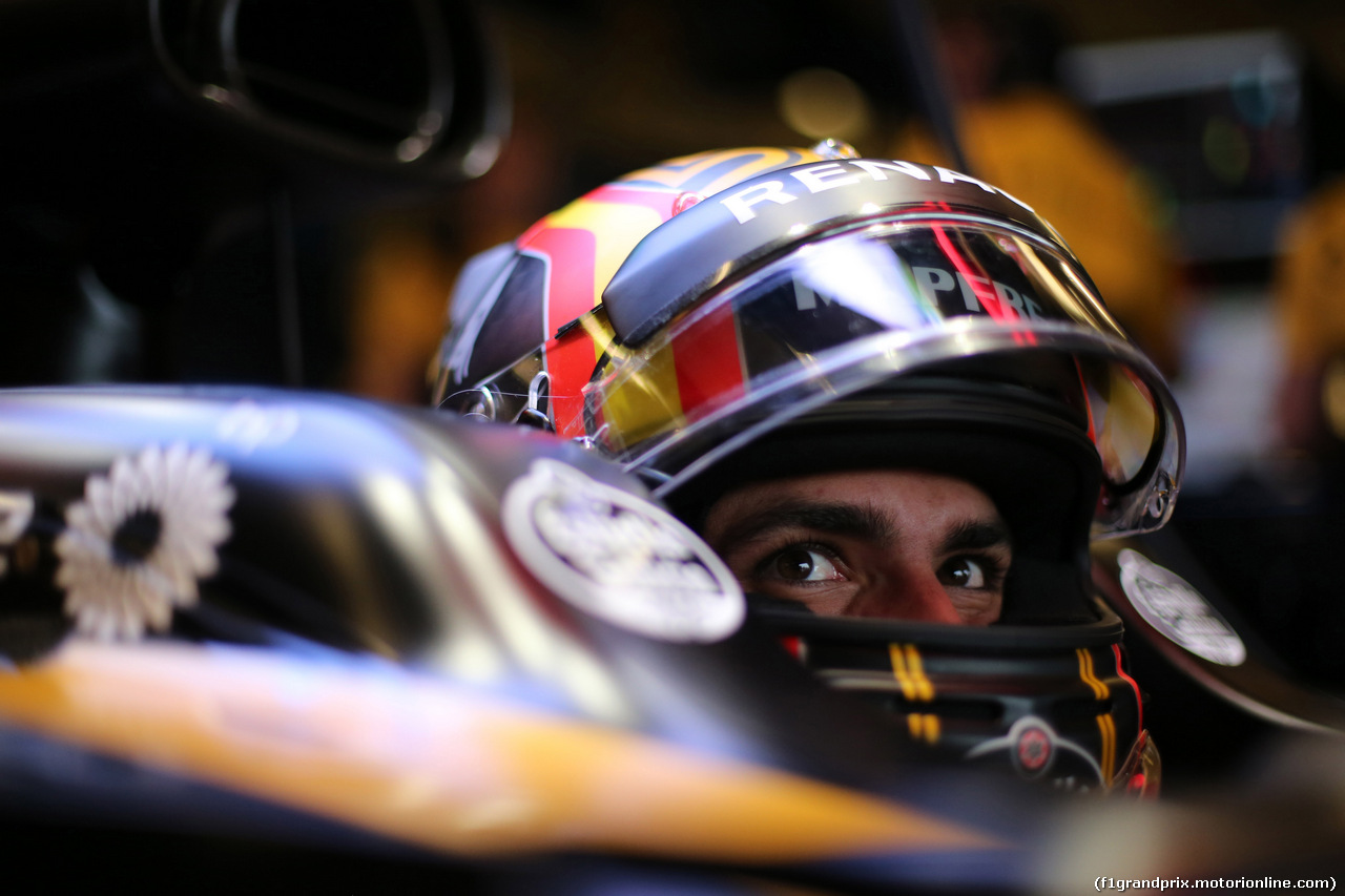 GP STATI UNITI, 20.10.2017 - Prove Libere 1, Carlos Sainz Jr (ESP) Renault Sport F1 Team RS17