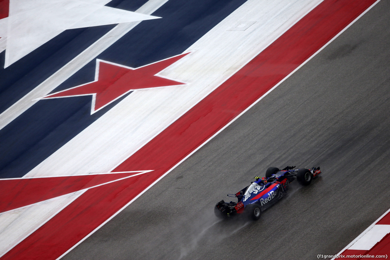 GP STATI UNITI, 20.10.2017 - Prove Libere 1, Sean Gelael (INA) Test driver, Scuderia Toro Rosso STR12
