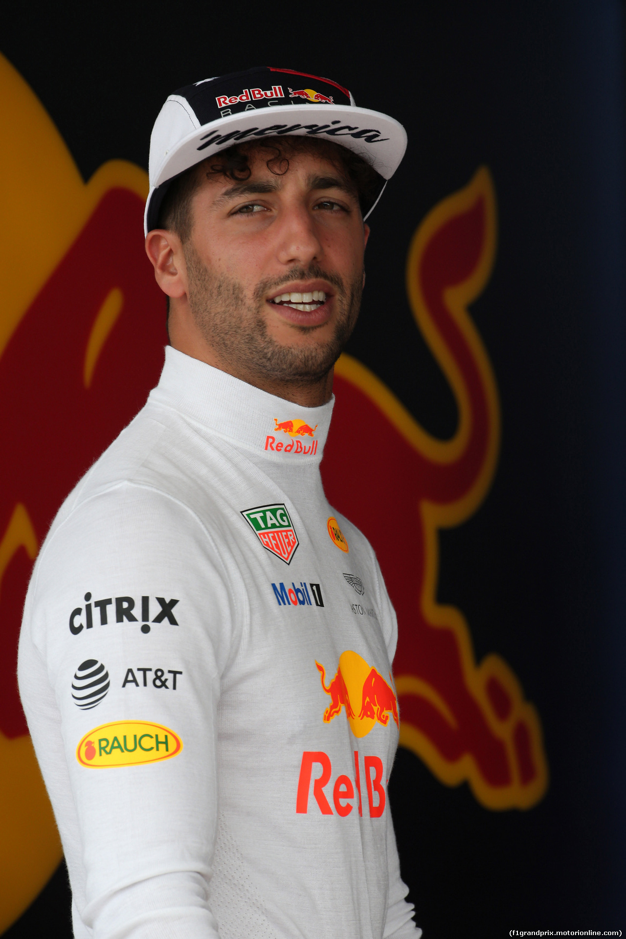 GP STATI UNITI, 20.10.2017 - Prove Libere 2, Daniel Ricciardo (AUS) Red Bull Racing RB13