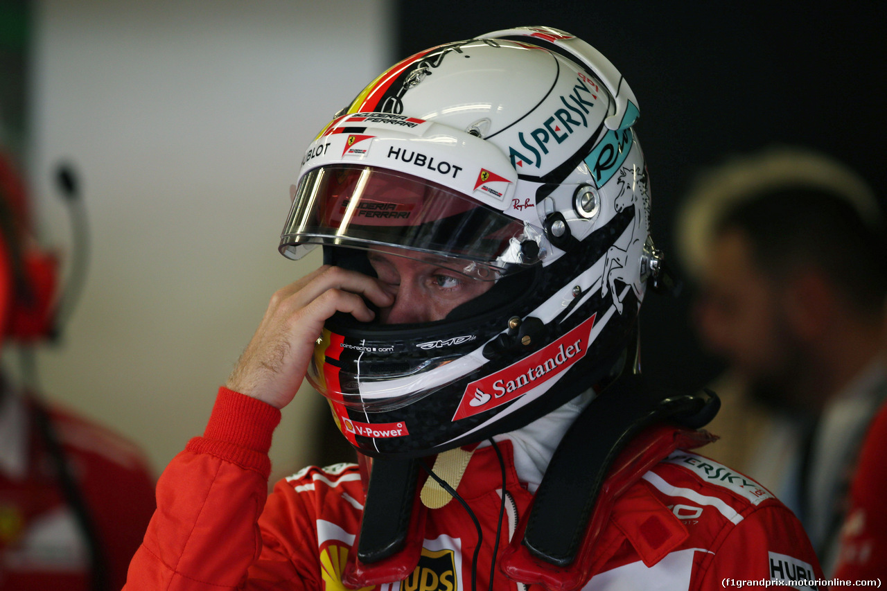 GP STATI UNITI, 20.10.2017 - Prove Libere 2, Sebastian Vettel (GER) Ferrari SF70H
