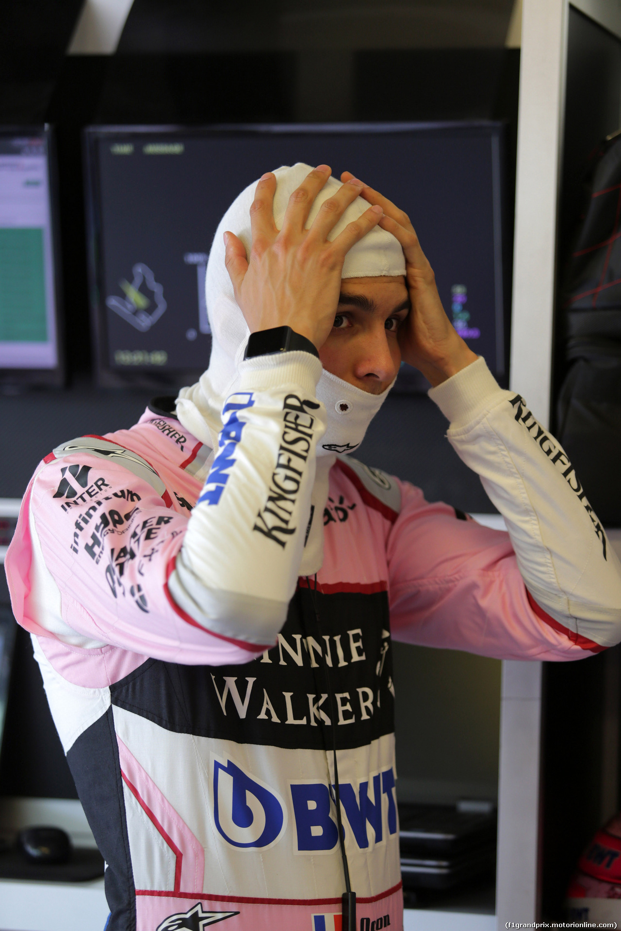 GP UNGHERIA, 30.07.2017 - Gara, Esteban Ocon (FRA) Sahara Force India F1 VJM10