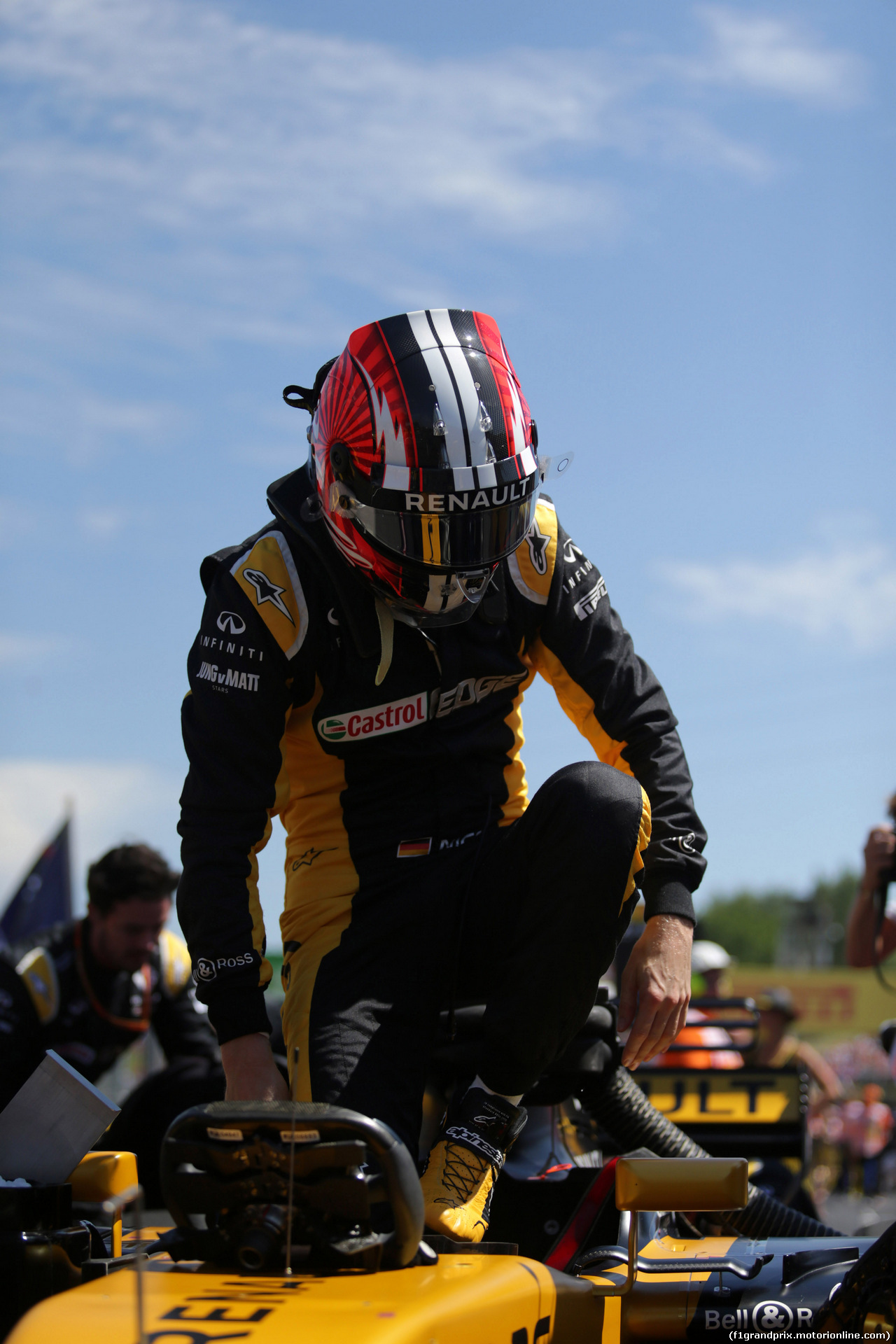 GP UNGHERIA, 30.07.2017 - Gara, Nico Hulkenberg (GER) Renault Sport F1 Team RS17
