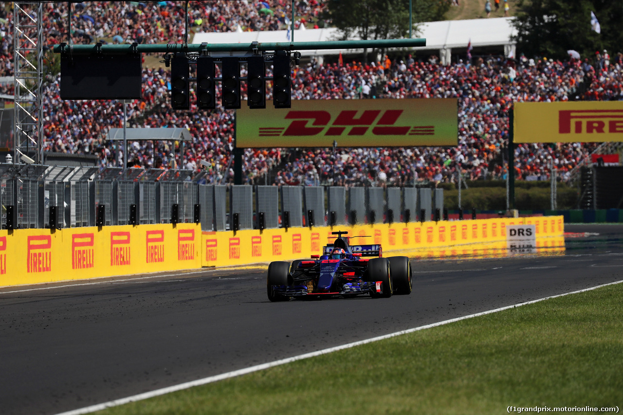 GP UNGHERIA, 30.07.2017 - Gara, Daniil Kvyat (RUS) Scuderia Toro Rosso STR12