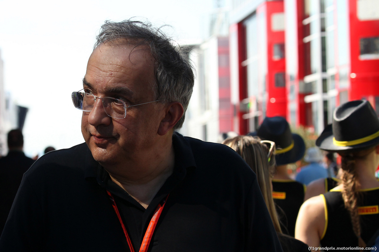 GP UNGHERIA, 30.07.2017 - Gara, Sergio Marchionne (ITA), Ferrari President e CEO of Fiat Chrysler Automobiles