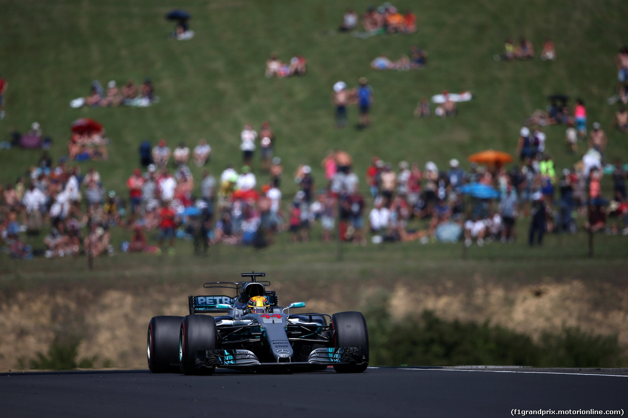 GP UNGHERIA, 30.07.2017 - Gara, Lewis Hamilton (GBR) Mercedes AMG F1 W08