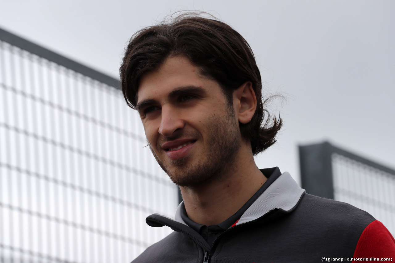 GP UNGHERIA, 27.07.2017 - Antonio Giovinazzi (ITA) Haas F1 Team Test Driver