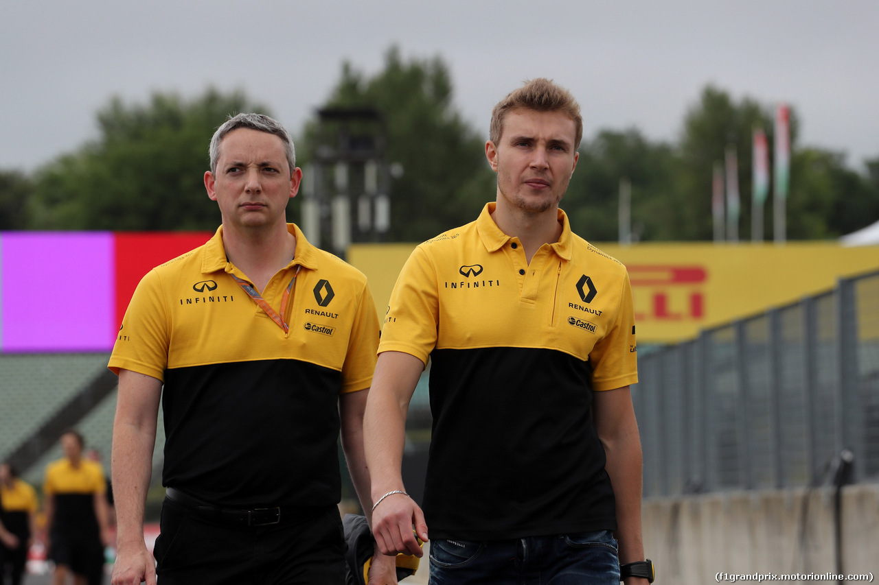 GP UNGHERIA, 27.07.2017 - Sergey Sirotkin (RUS) Test Driver, Renault Sport F1 Team RS17