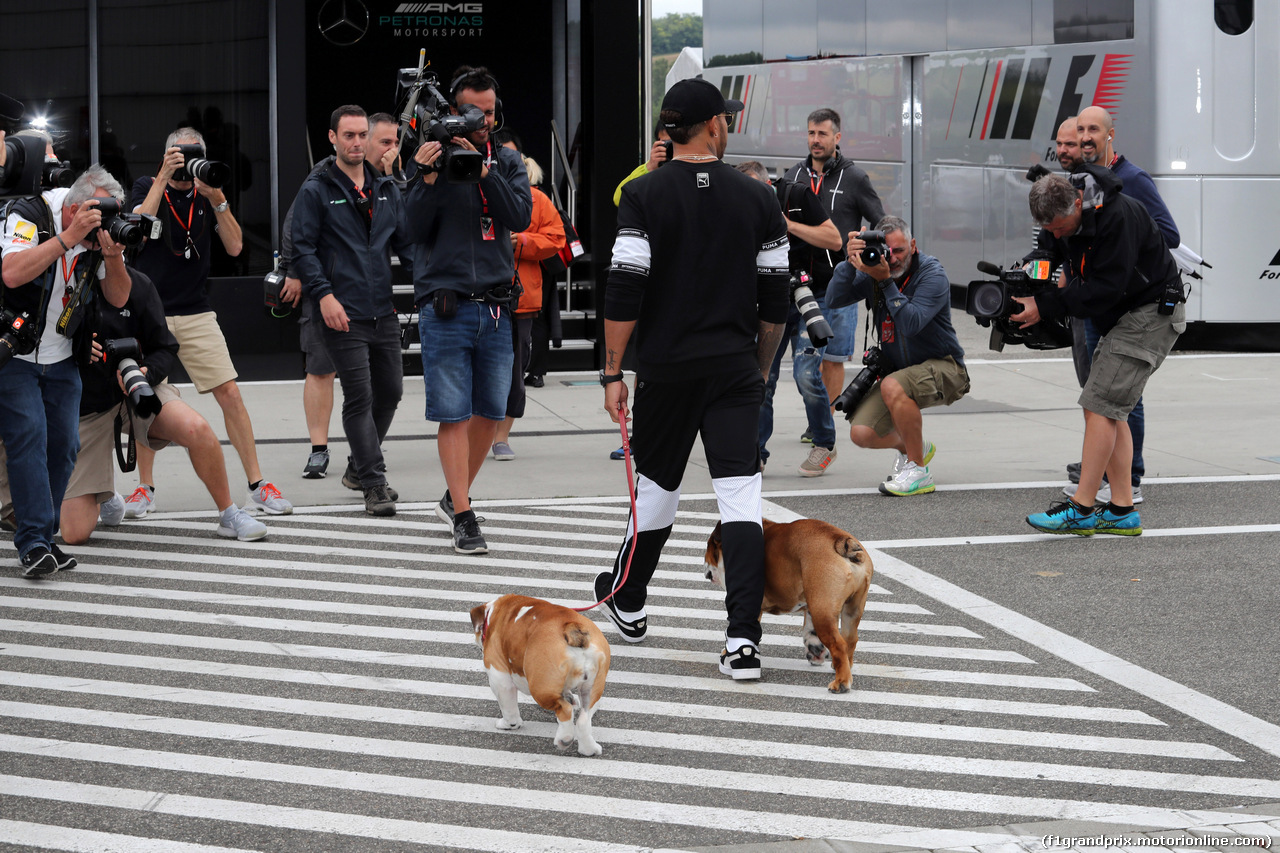 GP UNGHERIA, 27.07.2017 - Lewis Hamilton (GBR) Mercedes AMG F1 W08