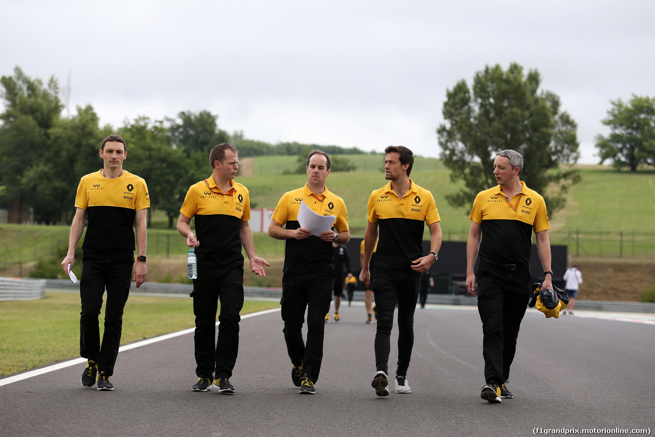 GP UNGHERIA, 27.07.2017 - Jolyon Palmer (GBR) Renault Sport F1 Team RS17