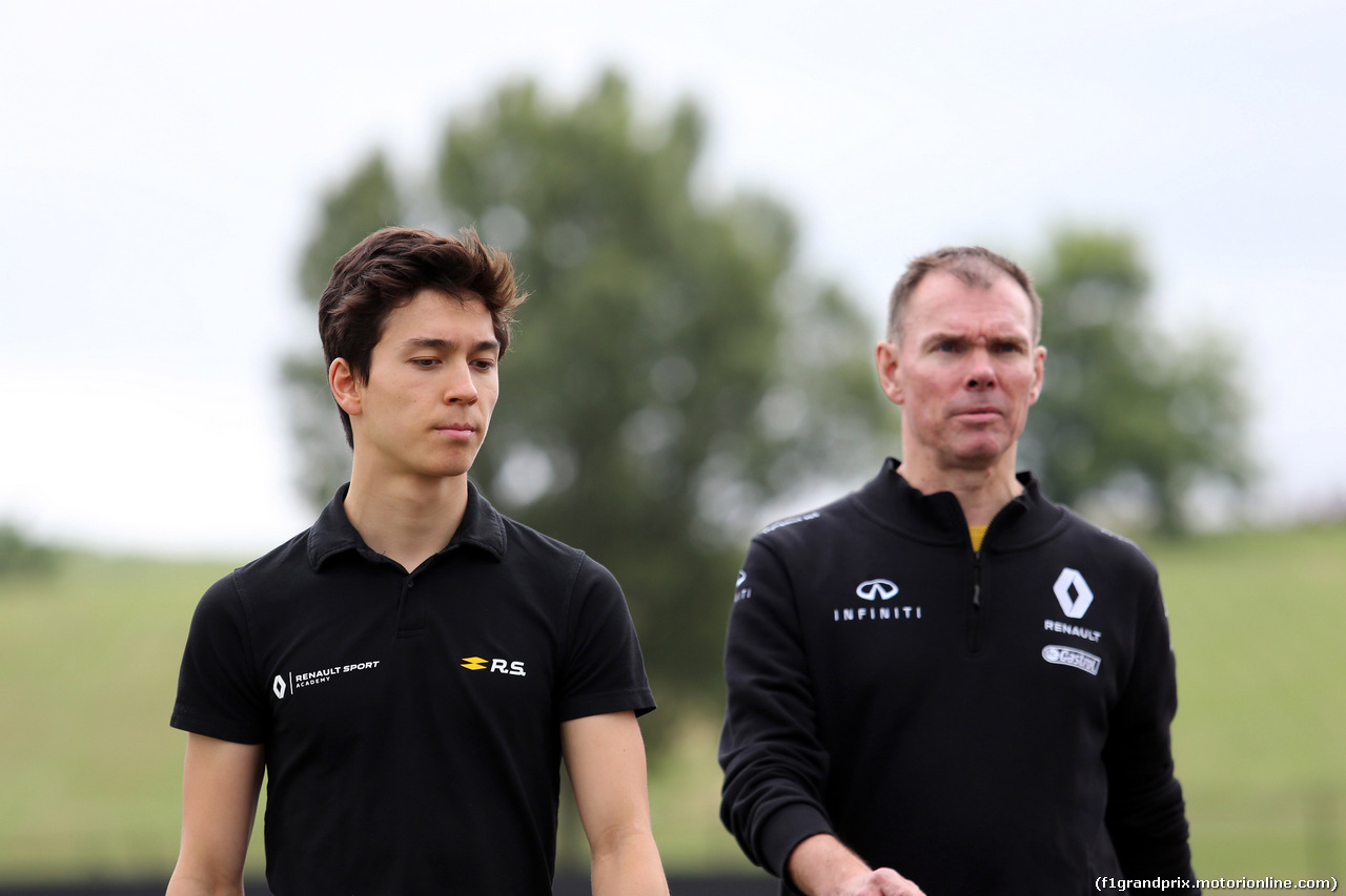 GP UNGHERIA, 27.07.2017 - Jack Aitken (GBR) Test Driver, Renault Sport F1 Team RS17