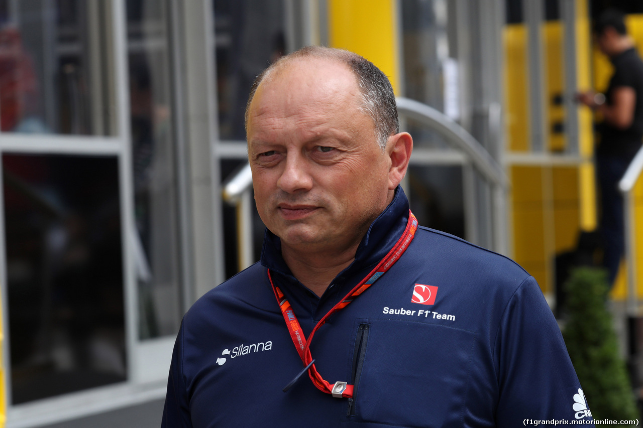 GP UNGHERIA, 27.07.2017 - Frederic Vasseur (FRA) Sauber Team Principal