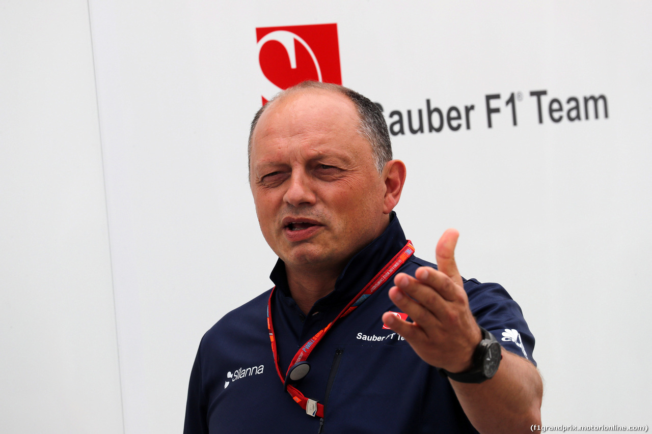 GP UNGHERIA, 27.07.2017 - Frederic Vasseur (FRA) Sauber Team Principal