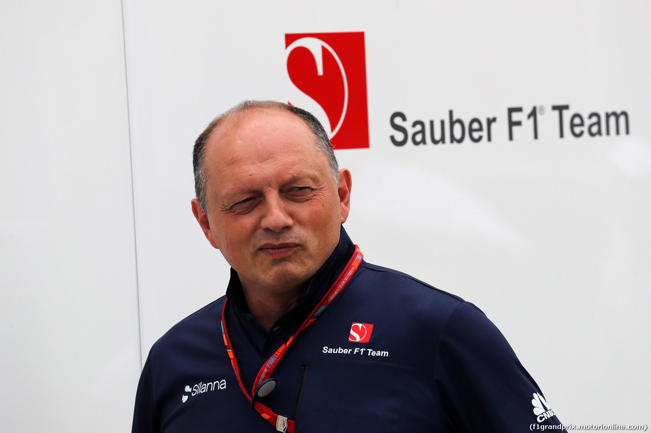GP UNGHERIA, 27.07.2017 - Frederic Vasseur (FRA) Sauber Team Principal