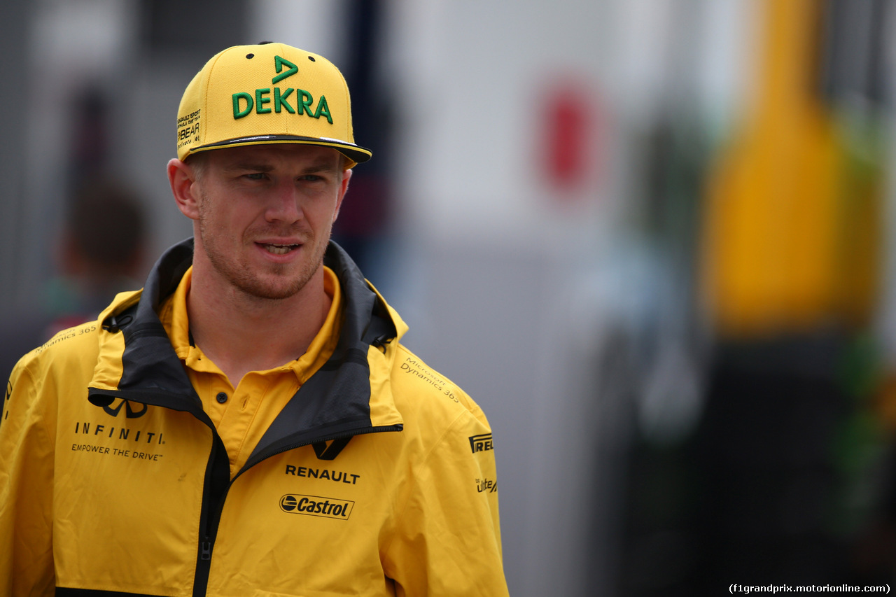GP UNGHERIA, 27.07.2017 - Nico Hulkenberg (GER) Renault Sport F1 Team RS17