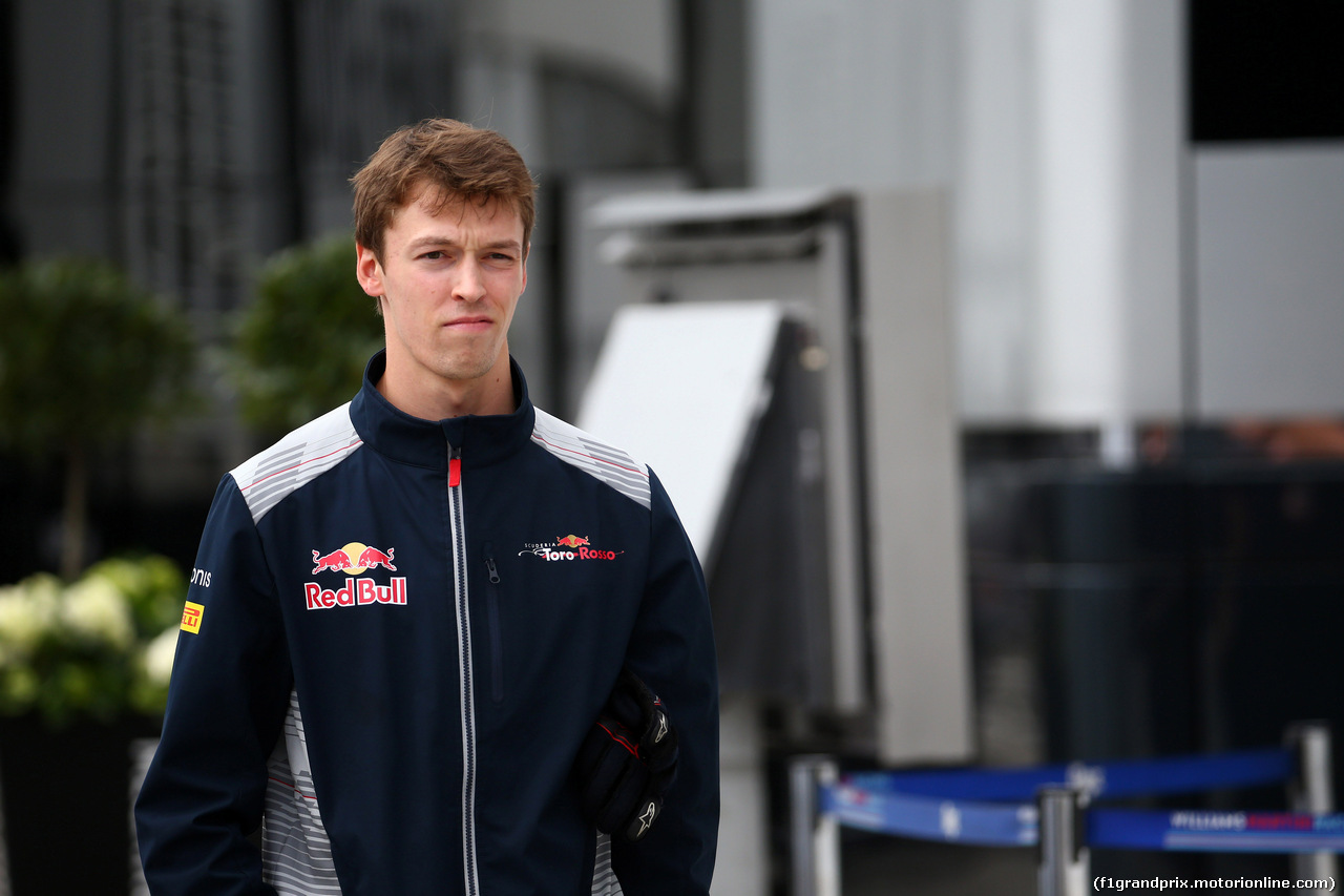 GP UNGHERIA, 27.07.2017 - Daniil Kvyat (RUS) Scuderia Toro Rosso STR12