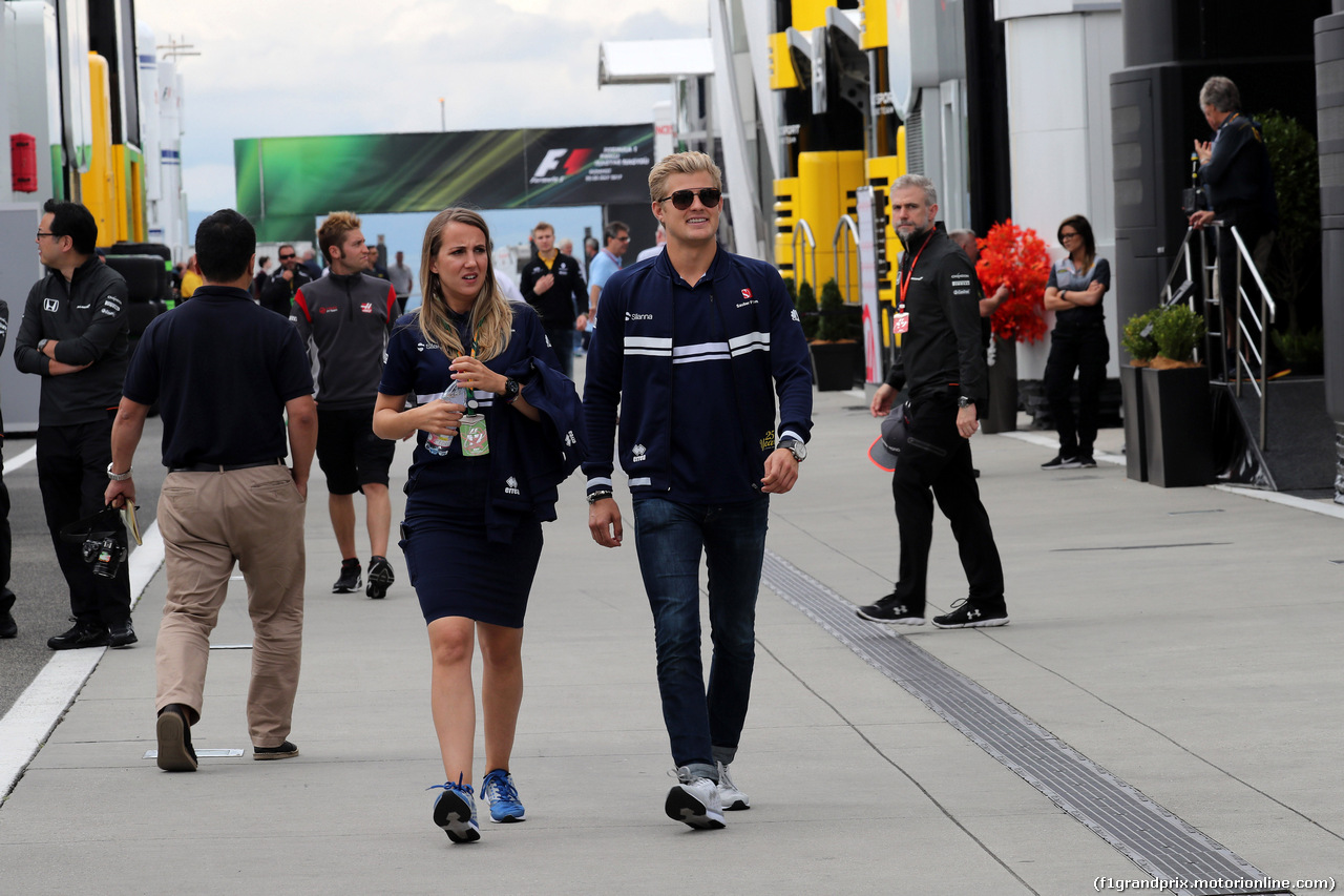 GP UNGHERIA, 27.07.2017 - Marcus Ericsson (SUE) Sauber C36