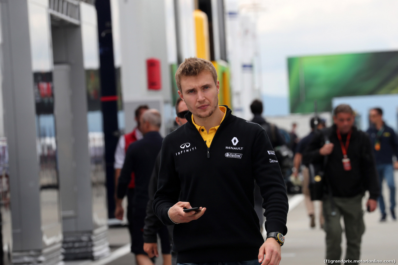 GP UNGHERIA, 27.07.2017 - Sergey Sirotkin (RUS) Renault Sport F1 Team RS17