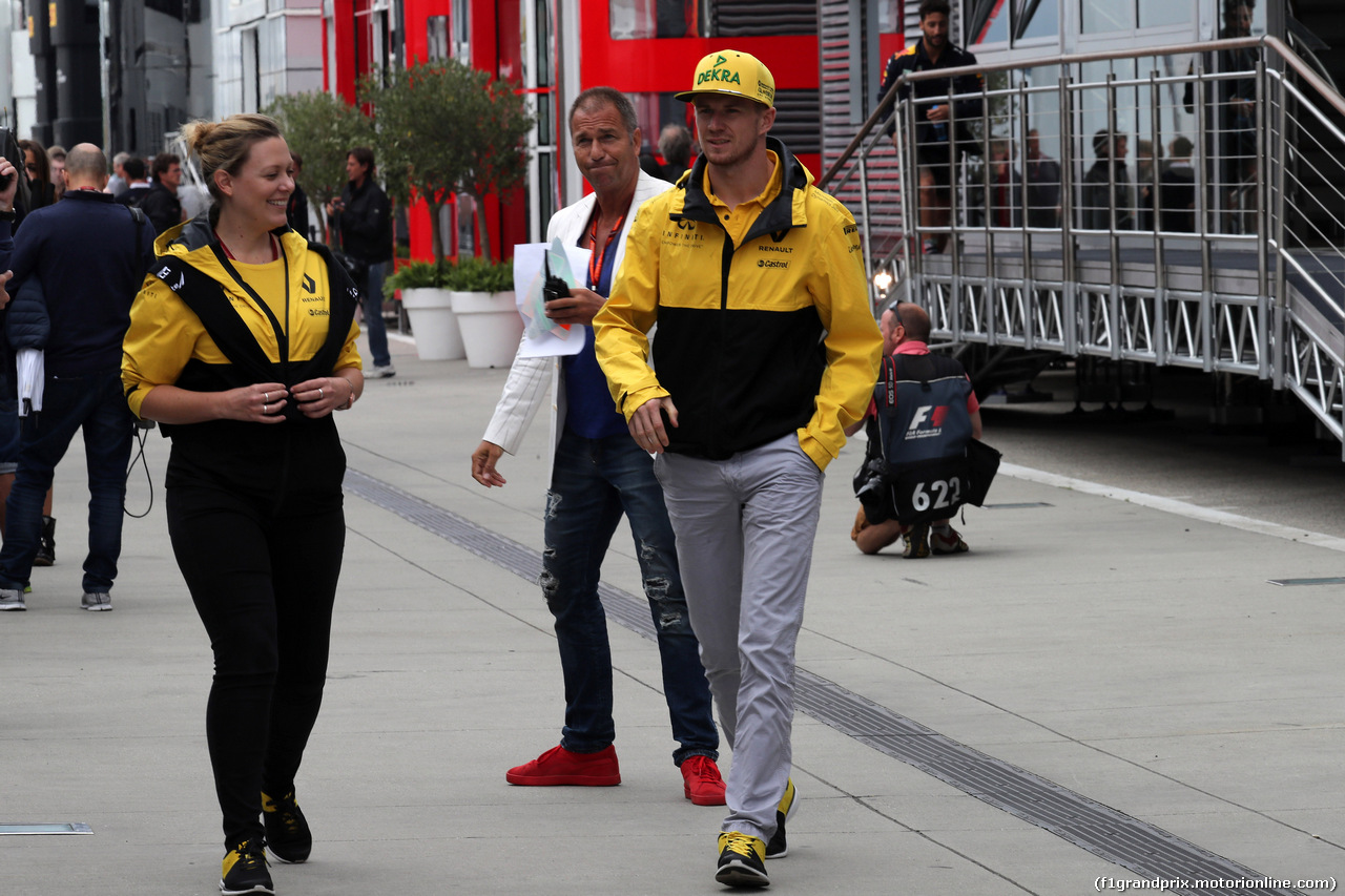 GP UNGHERIA, 27.07.2017 - Nico Hulkenberg (GER) Renault Sport F1 Team RS17