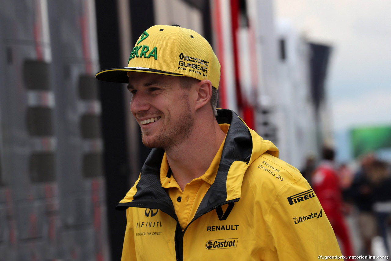 GP UNGHERIA, 27.07.2017 - Nico Hulkenberg (GER) Renault Sport F1 Team RS17