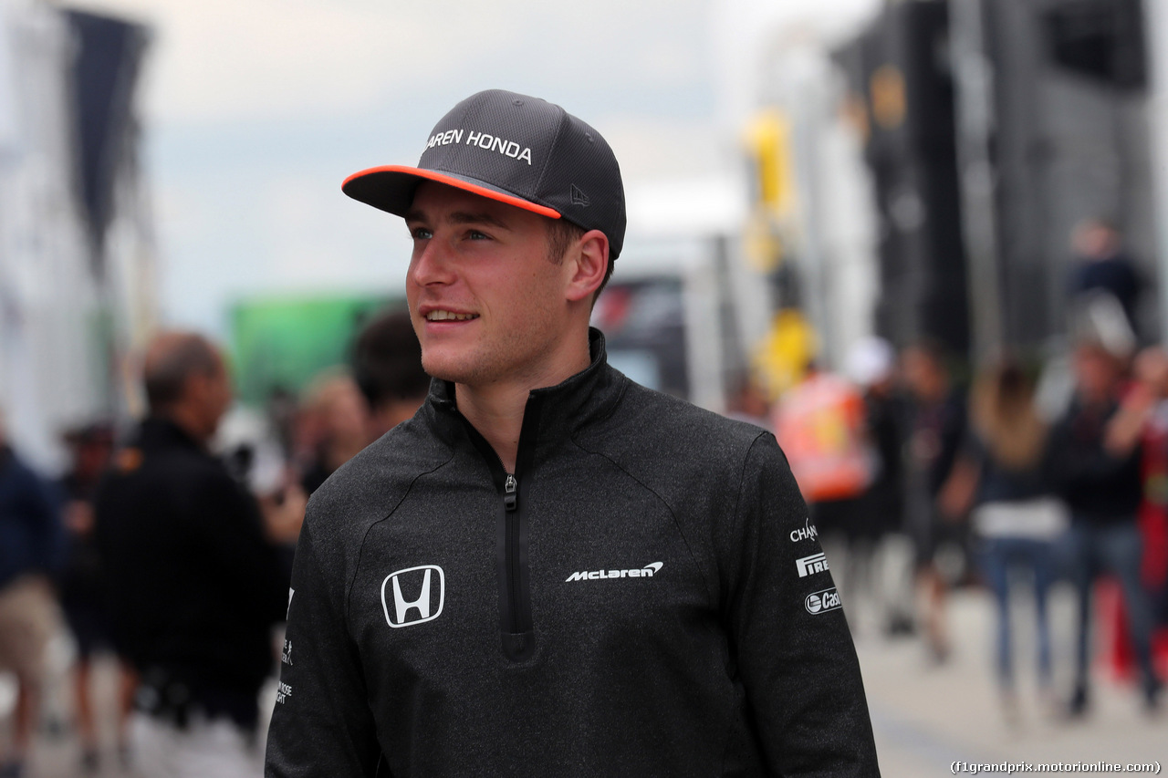 GP UNGHERIA, 27.07.2017 - Stoffel Vandoorne (BEL) McLaren MCL32
