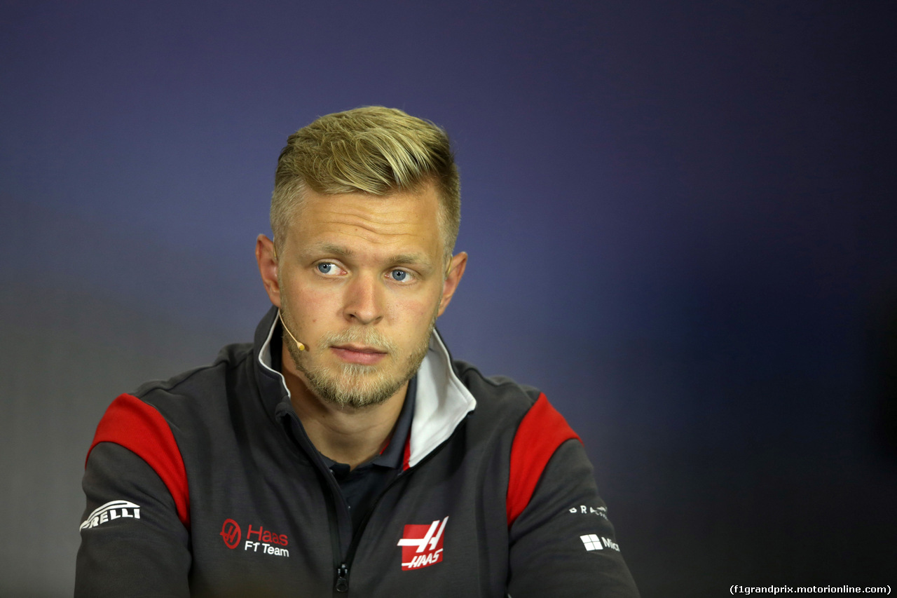 GP UNGHERIA, 27.07.2017 - Conferenza Stampa, Kevin Magnussen (DEN) Haas F1 Team VF-17