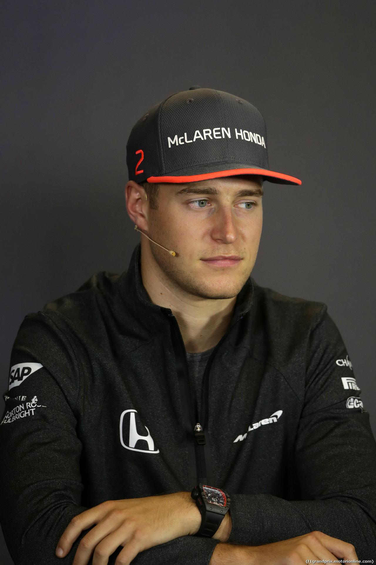 GP UNGHERIA, 27.07.2017 - Conferenza Stampa, Stoffel Vandoorne (BEL) McLaren MCL32