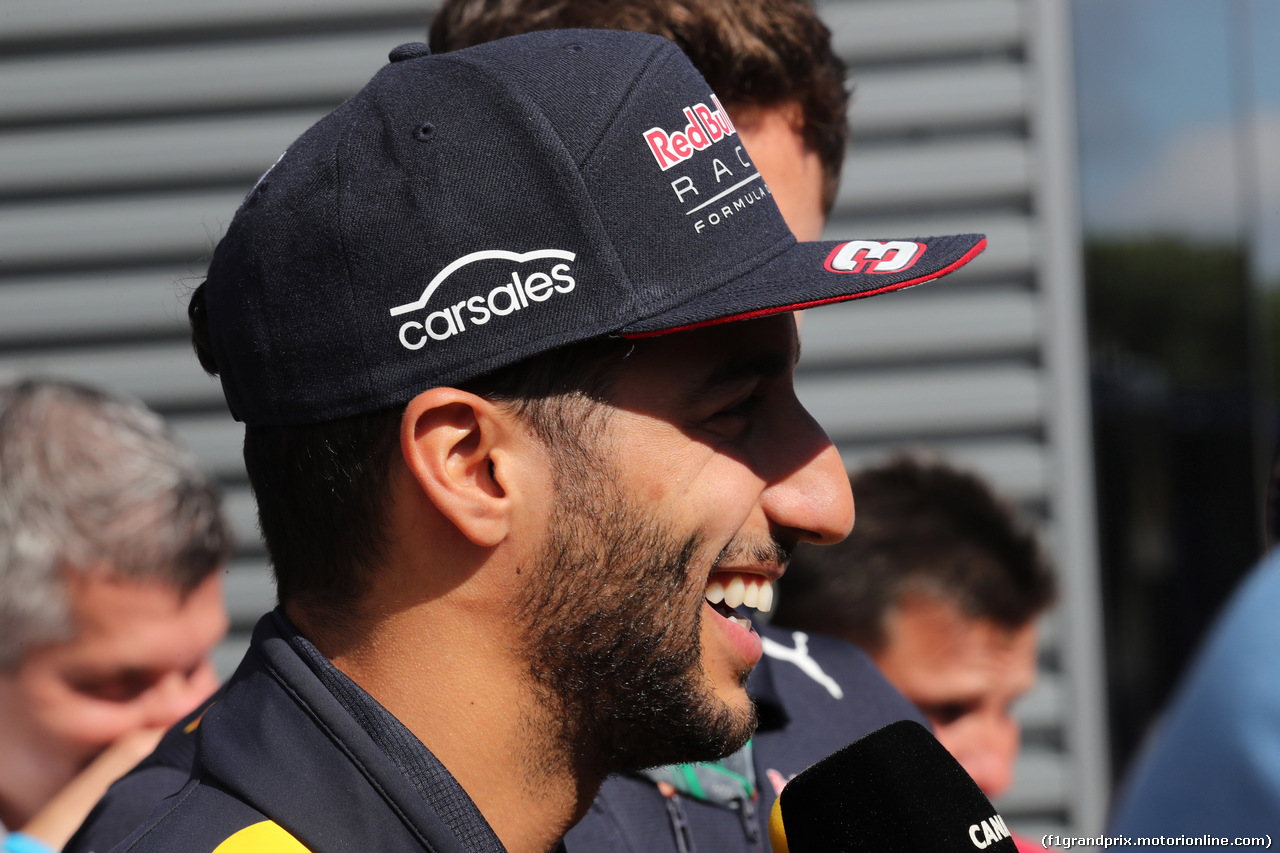 GP UNGHERIA, 27.07.2017 - Daniel Ricciardo (AUS) Red Bull Racing RB13