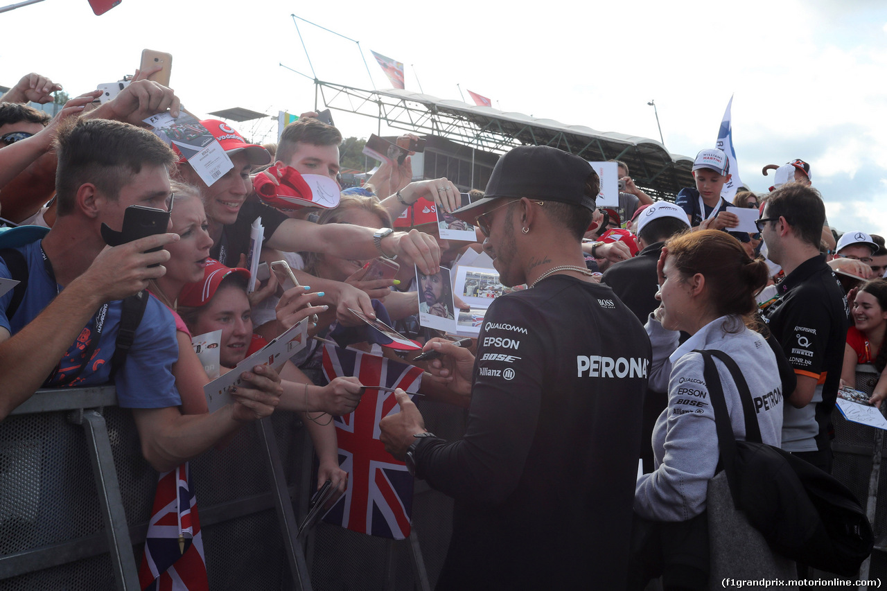 GP UNGHERIA, 27.07.2017 - Lewis Hamilton (GBR) Mercedes AMG F1 W08