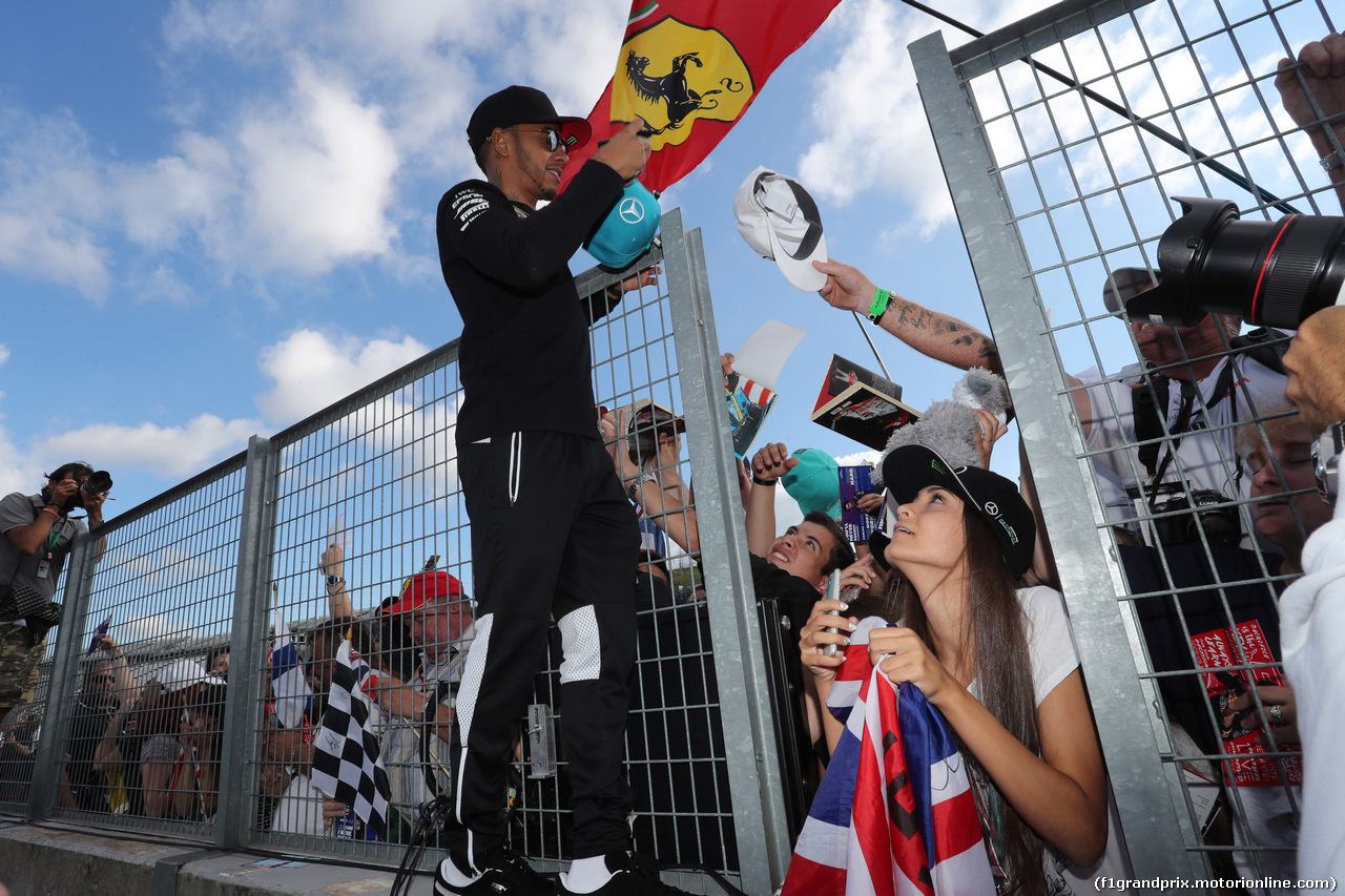 GP UNGHERIA, 27.07.2017 - Lewis Hamilton (GBR) Mercedes AMG F1 W08