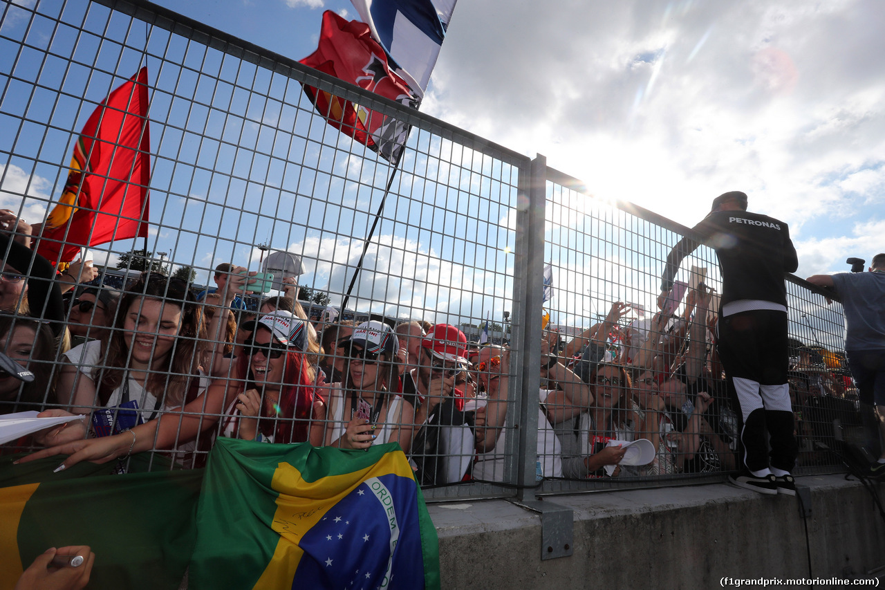 GP UNGHERIA, 27.07.2017 - Lewis Hamilton (GBR) Mercedes AMG F1 W08