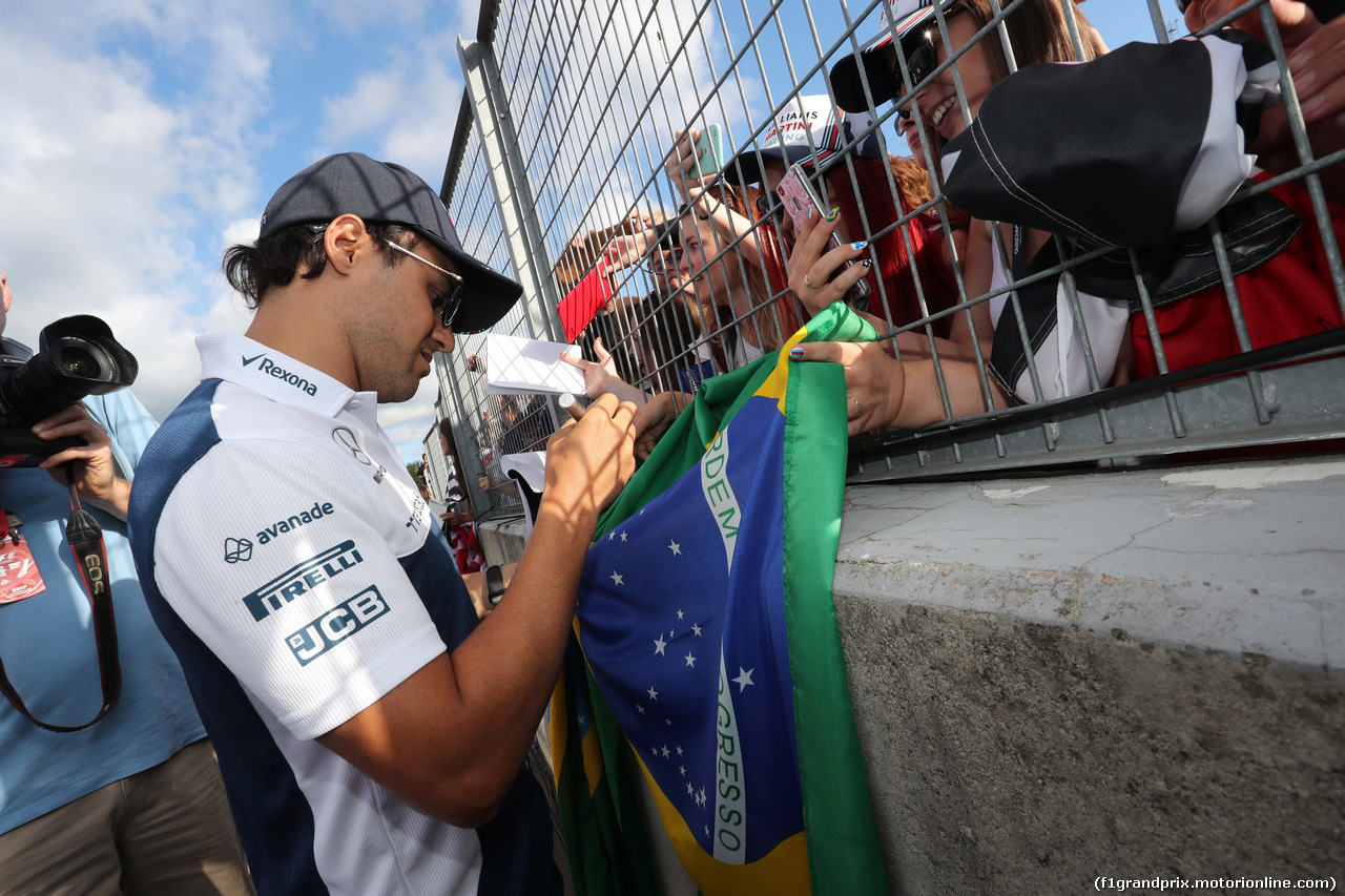 GP UNGHERIA, 27.07.2017 - Felipe Massa (BRA) Williams FW40