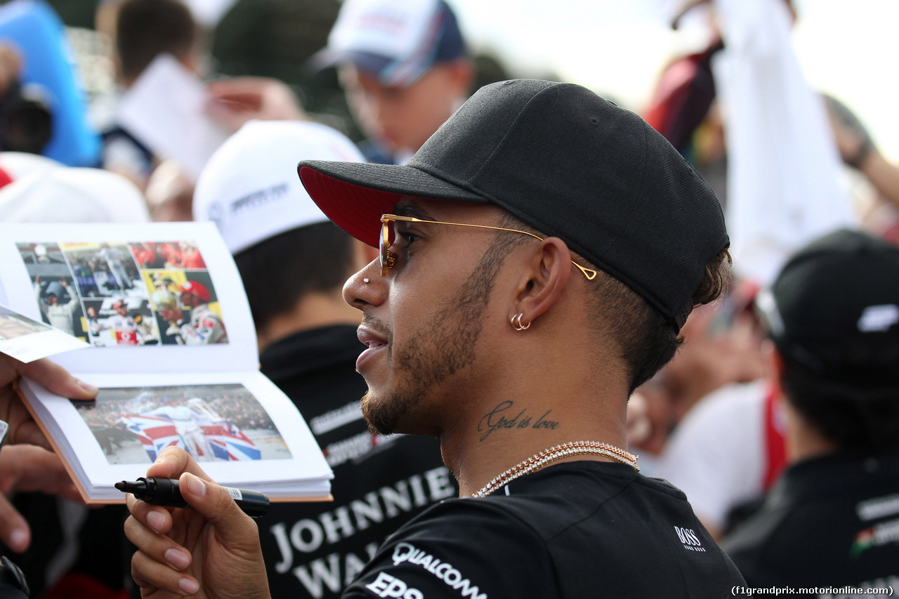 GP UNGHERIA, 27.07.2017 - Lewis Hamilton (GBR) Mercedes AMG F1 W08