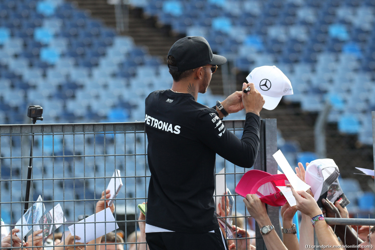 GP UNGHERIA, 27.07.2017 - Lewis Hamilton (GBR) Mercedes AMG F1 W08