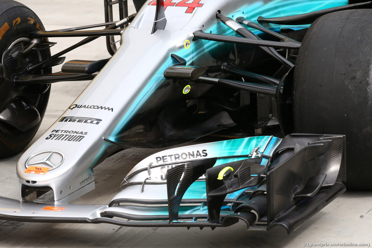 GP UNGHERIA, 27.07.2017 - Mercedes AMG F1 W08, detail