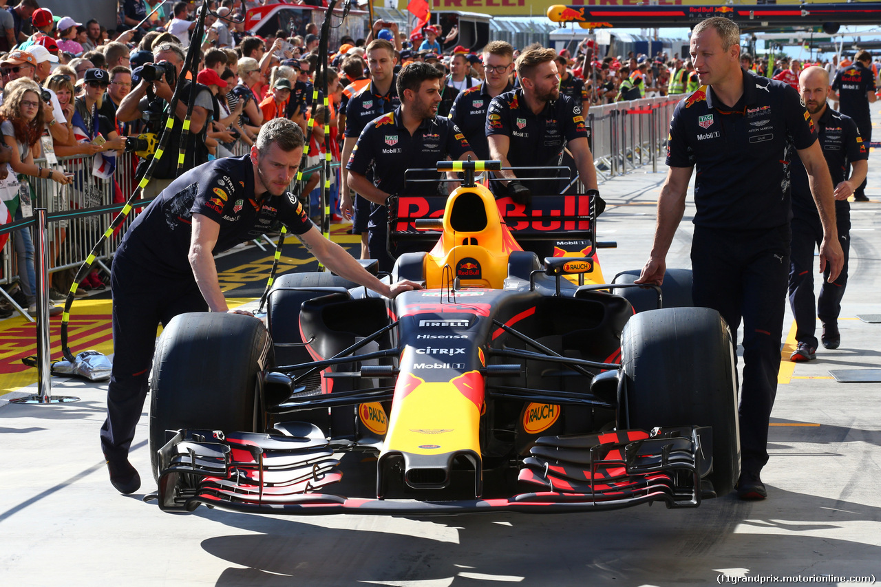 GP UNGHERIA, 27.07.2017 - Max Verstappen (NED) Red Bull Racing RB13