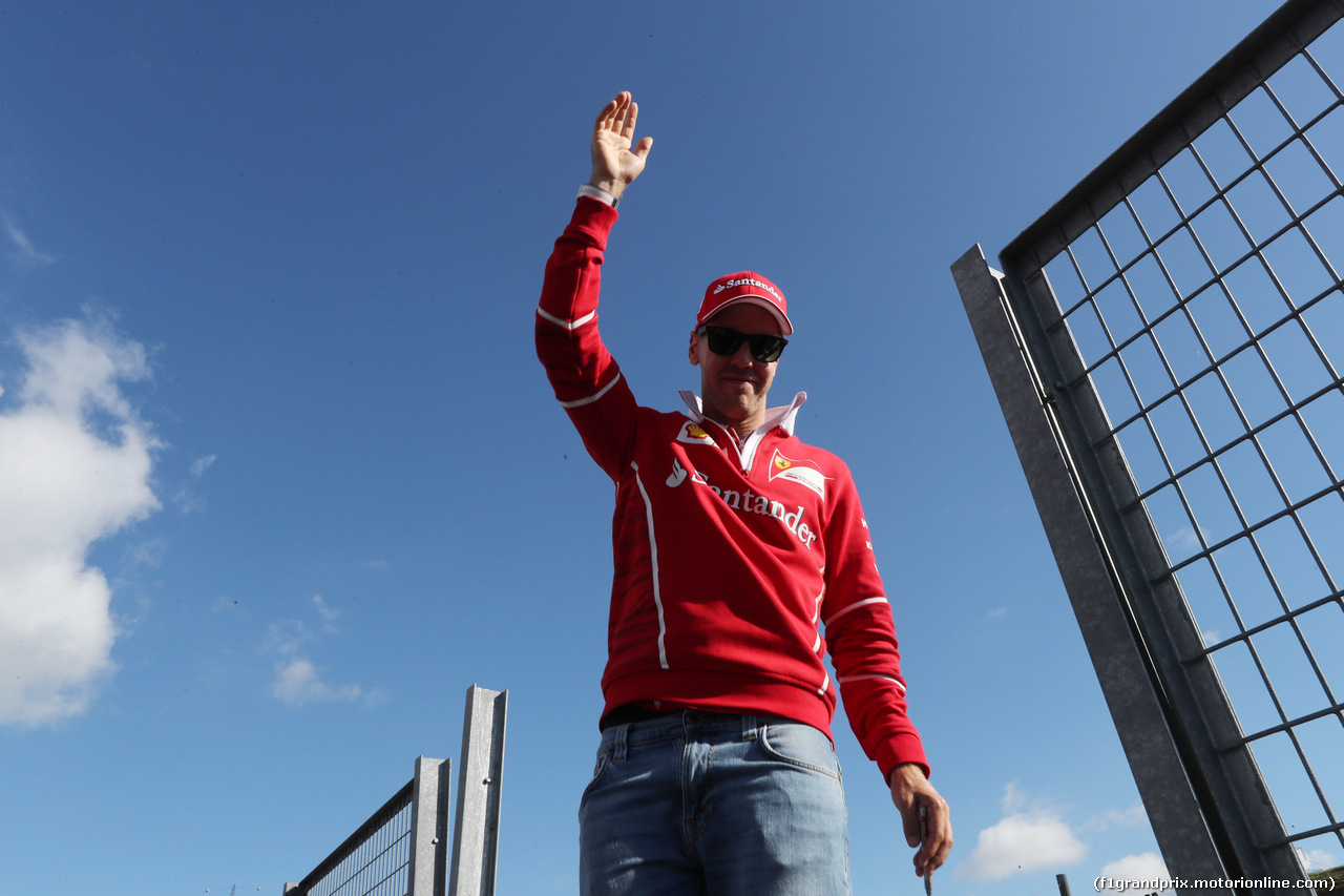 GP UNGHERIA, 27.07.2017 - Sebastian Vettel (GER) Ferrari SF70H