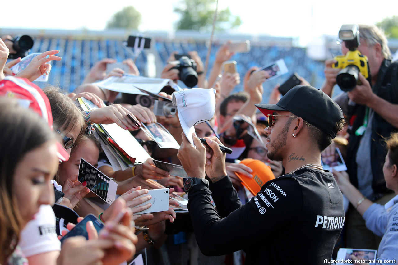 GP UNGHERIA, 27.07.2017 - Lewis Hamilton (GBR) Mercedes AMG F1 W08