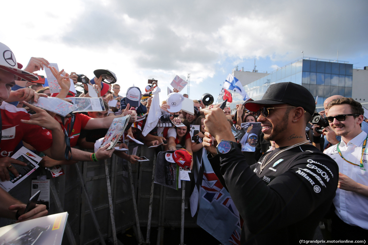 GP UNGHERIA, 27.07.2017 - Lewis Hamilton (GBR) Mercedes AMG F1 W08